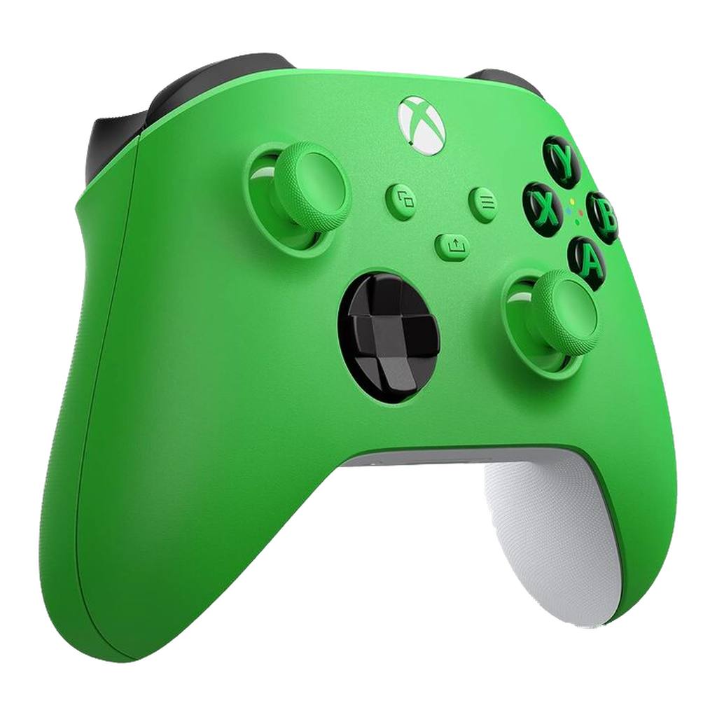 Microsoft Manette Xbox Sans Fil - Velocity Green — vue latérale