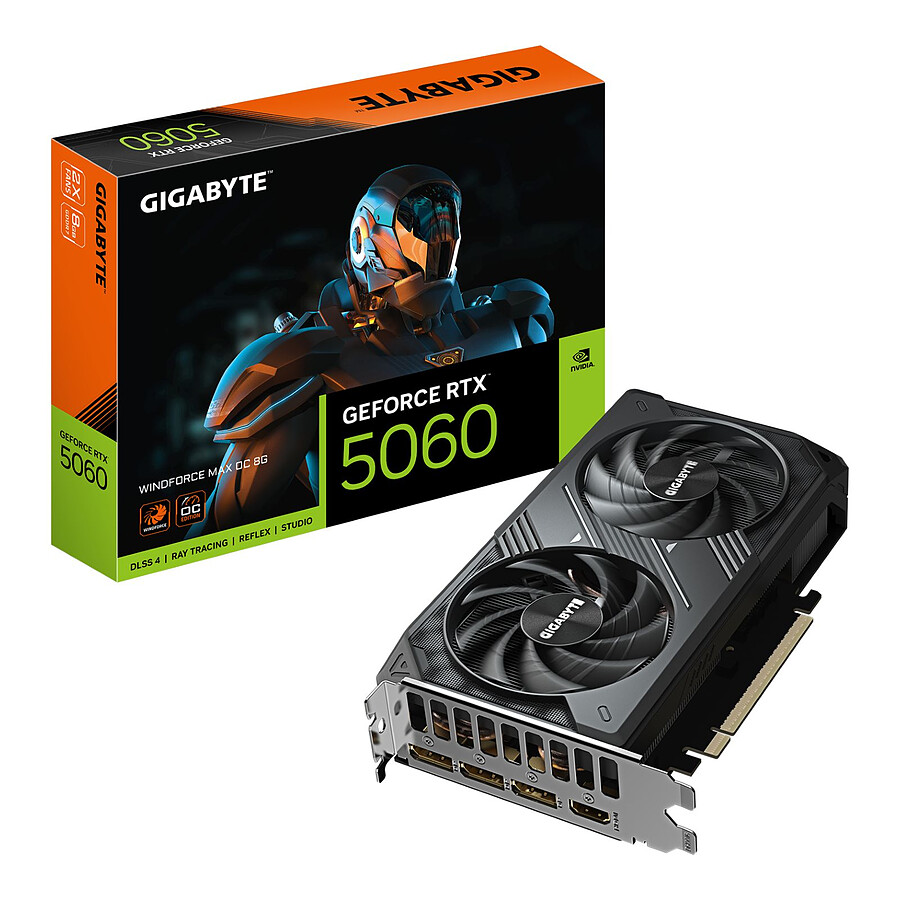 Gigabyte GeForce RTX 5060 Ti WINDFORCE MAX OC 8G