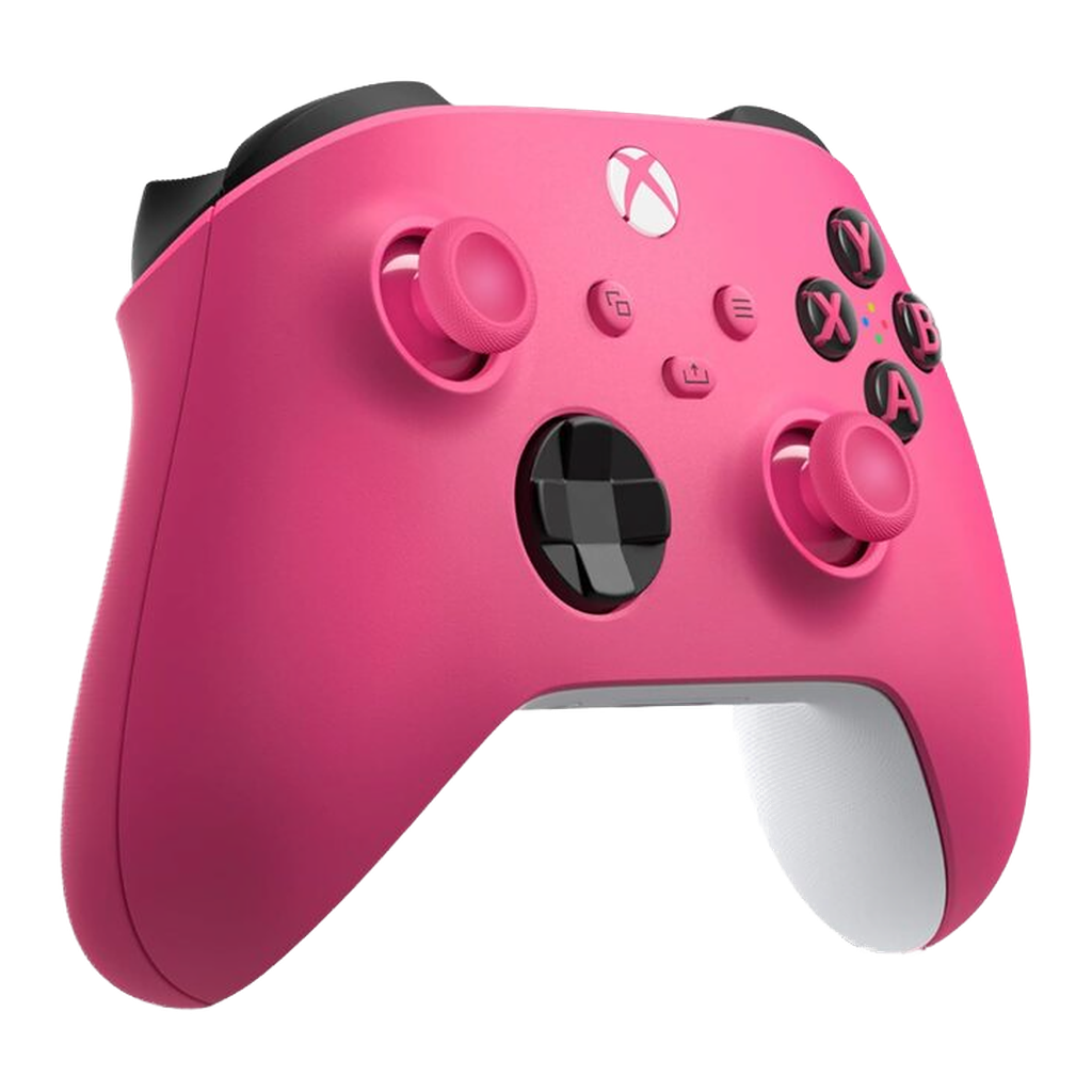 Microsoft Manette Xbox Deep Pink — vue latérale