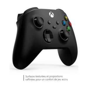 Manette Xbox Carbon Black arrière