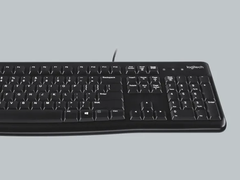 Logitech K120 - Bureautique filaire AZERTY