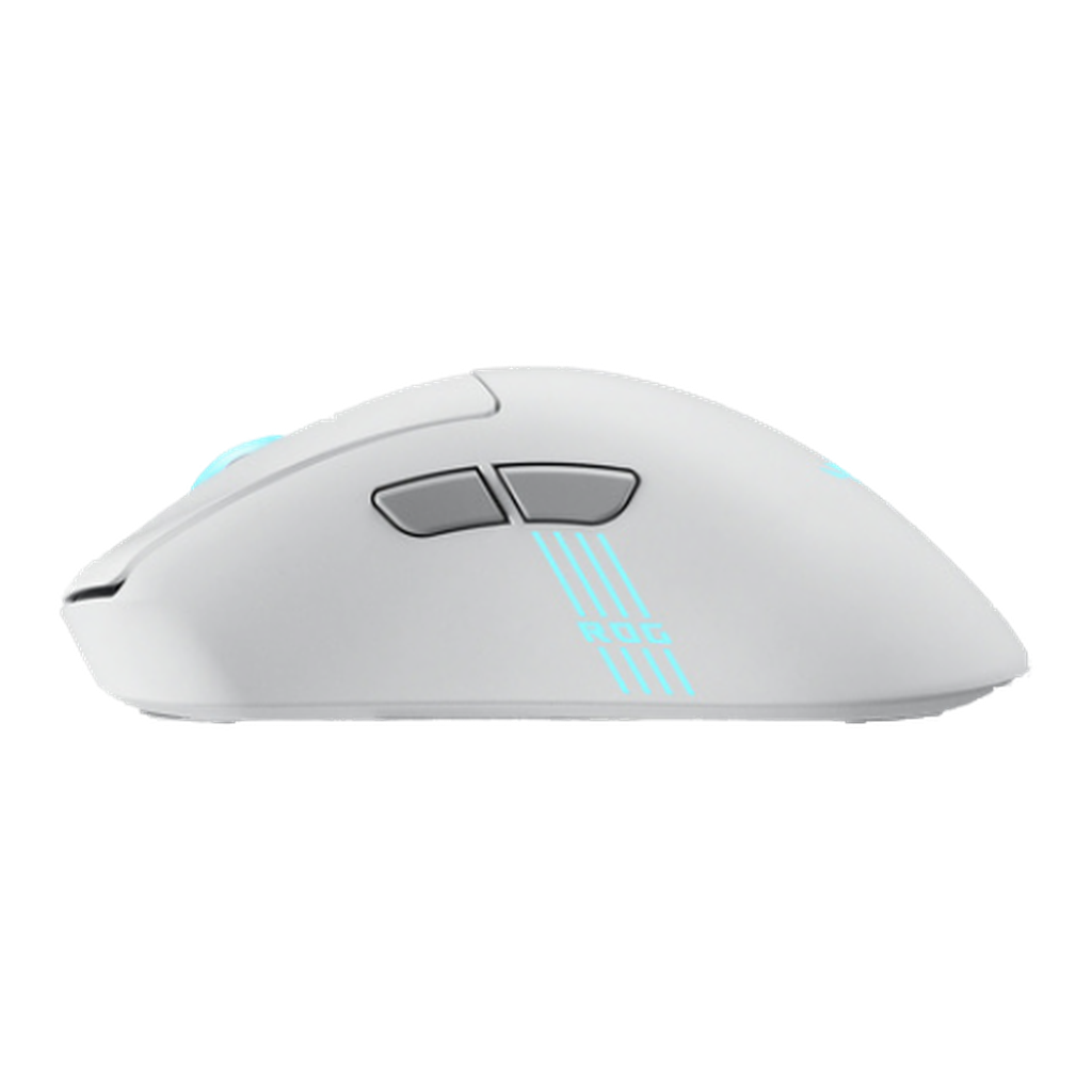 Asus ROG Keris II Blanc — vue latérale