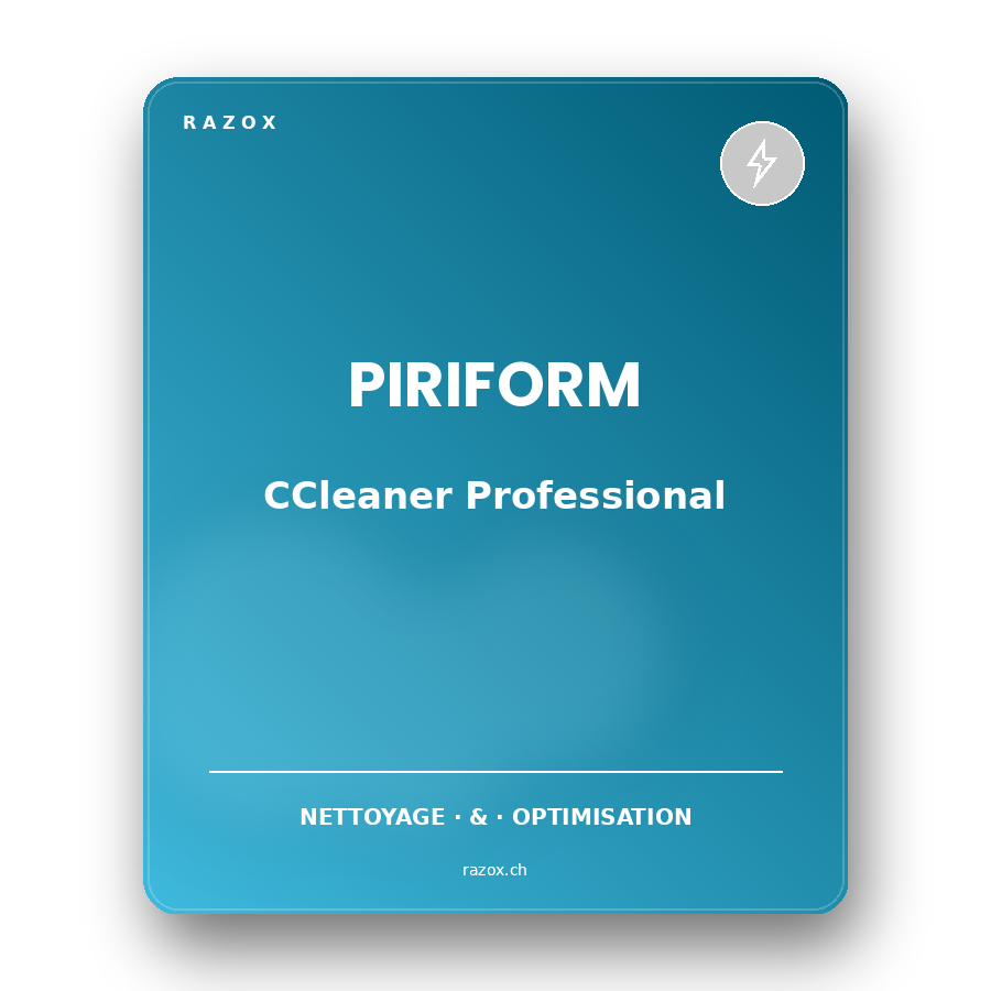 CCleaner Professional 1 appareil 1 an