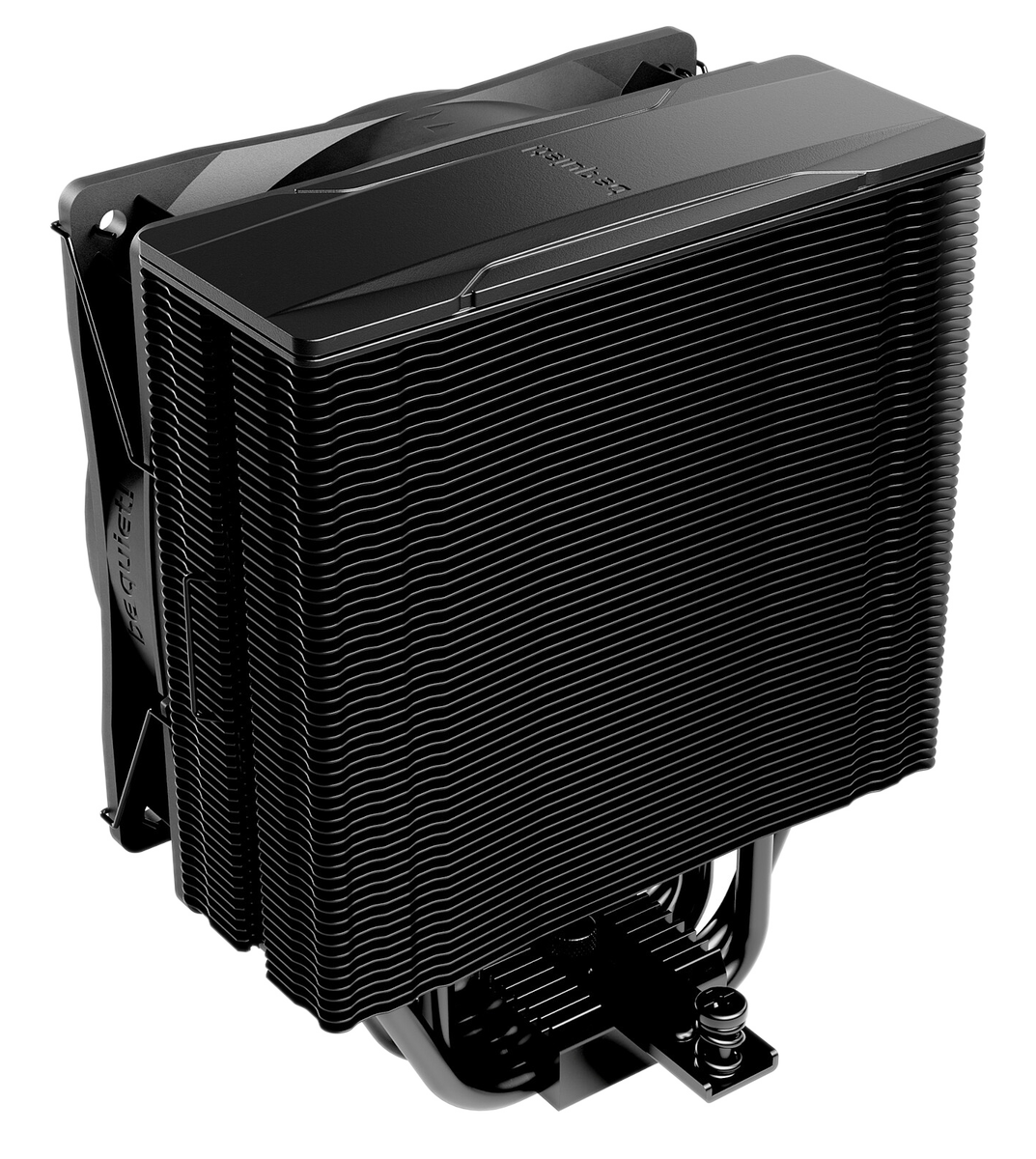 be quiet! Pure Rock 3 Black — vue latérale
