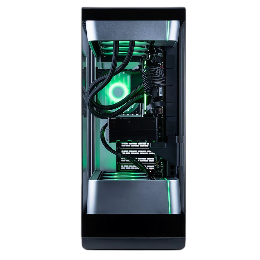 THOR V1 — intérieur RTX 5080 watercooling Corsair Nautilus 360