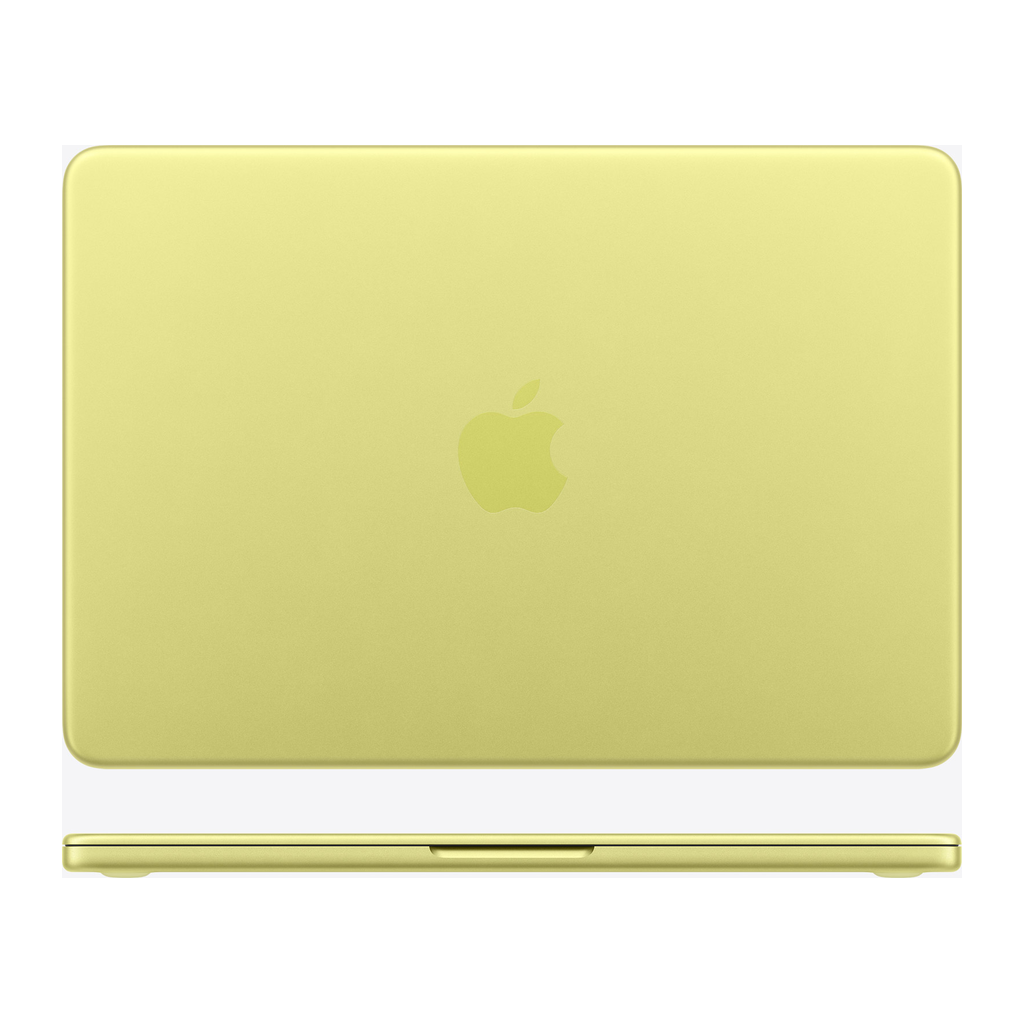Apple MacBook Neo Jaune Agrume 512Go vue de dessus